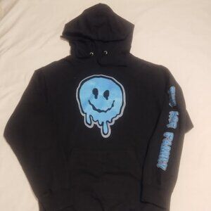 Ace Family Hoodie Mens Small black blue Pullover Youtuber Merch EUC
